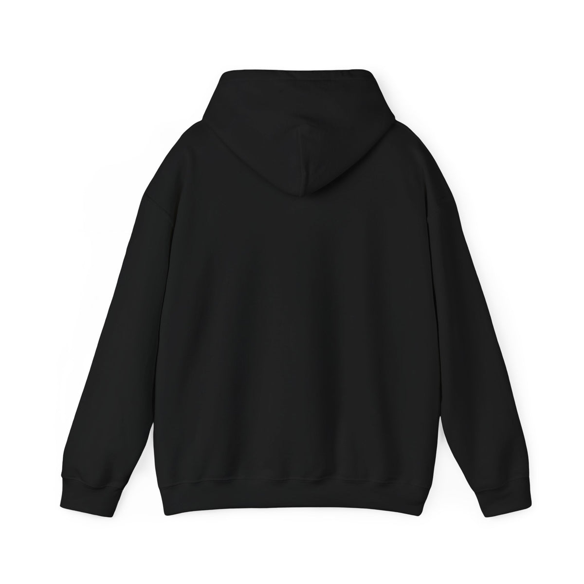 Back of the black Sentinels Hoodie by DJ Orbit One