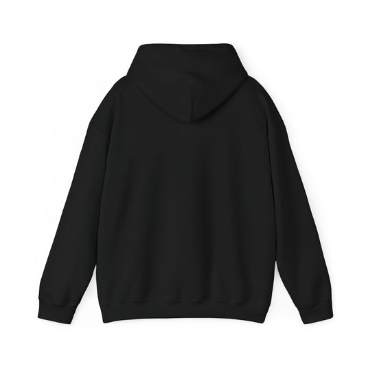 Back of the black Sentinels Hoodie by DJ Orbit One