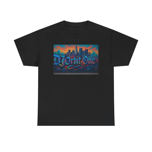 DJ Orbit One Downtown LA Graffiti Logo T-Shirt